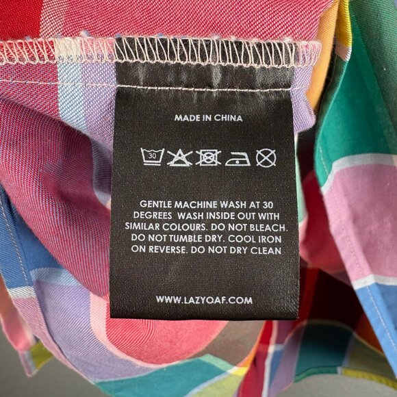 Lazy Oaf Golden Years Check Shirt - Picture 6 of 8